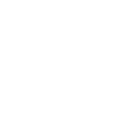 A white outline icon of a stickman climbing a bar graph
