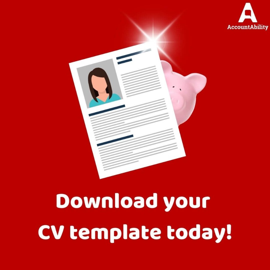 Download our accounting/payroll professional CV template today.